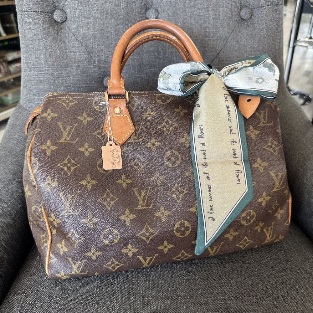 LOUIS VUITTON Vintage Monogram Speedy 30
